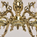 Złoty żyrandol w stylu klasycznym na 6 żarówek MW-LIGHT Classic 371014406