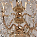 Złoty żyrandol z kryształkami French Gold MW-LIGHT Crystal 482013312