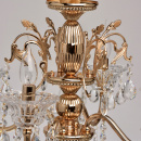 Złoty żyrandol z kryształkami French Gold MW-LIGHT Crystal 482013312