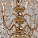 Złoty żyrandol z kryształkami French Gold MW-LIGHT Crystal 482013312