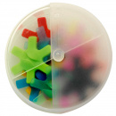 Znaczniki silikonowe do szklanek gwiazdki Mastrad 12 sztuk MA-F01039