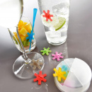 Znaczniki silikonowe do szklanek gwiazdki Mastrad 12 sztuk MA-F01039