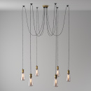 Zwisające oprawki na żarówki 6 sztuk MW-LIGHT Industrial 392017206