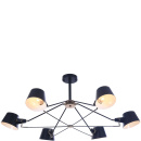 Żyrandol Abigail czarny Maytoni Modern MOD134PL-06B