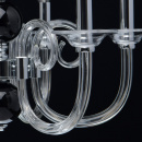 Żyrandol art deco, szklane ramiona, 6 żarówek, Ella MW-LIGHT Elegance 483014106