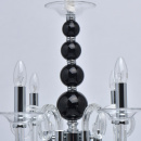 Żyrandol art deco, szklane ramiona, 6 żarówek, Ella MW-LIGHT Elegance 483014106