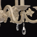 Żyrandol beżowo-złoty stylizowany retro MW-LIGHT Classic 371013606