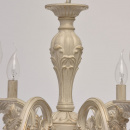 Żyrandol beżowo-złoty stylizowany retro MW-LIGHT Classic 371013606