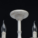 Żyrandol biało-złoty do dużego pokoju Aurora MW-LIGHT Classic 371015008