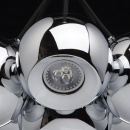 Żyrandol chromowane kule 7 sztuk MW-LIGHT Techno 492010607