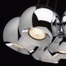 Żyrandol chromowane kule 7 sztuk MW-LIGHT Techno 492010607