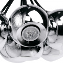 Żyrandol chromowane kule 7 sztuk MW-LIGHT Techno 492010607