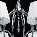 Żyrandol chromowany Vega 8-ramienny MW-LIGHT Elegance 329011808