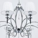 Żyrandol chromowany Vega 8-ramienny MW-LIGHT Elegance 329011808