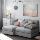 Żyrandol chromowany z 12 białymi abażurami Florero Maytoni MOD078PL-12CH