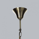 Żyrandol cienkimi ramionami i beżowymi kloszami Federica MW-LIGHT Elegance 684012305