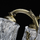 Żyrandol do salonu stary mosiądz Ariadna MW-LIGHT Classic 450019105