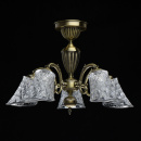 Żyrandol do salonu stary mosiądz Ariadna MW-LIGHT Classic 450019105