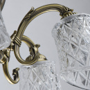 Żyrandol do salonu stary mosiądz Ariadna MW-LIGHT Classic 450019105