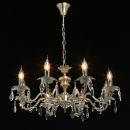 Żyrandol duży, mosiężny, świecznikowe podstawy żarówek Aurora MW-LIGHT Classic 371016408