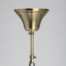 Żyrandol duży, mosiężny, świecznikowe podstawy żarówek Aurora MW-LIGHT Classic 371016408