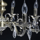 Żyrandol duży, mosiężny, świecznikowe podstawy żarówek Aurora MW-LIGHT Classic 371016408