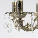 Żyrandol duży, mosiężny, świecznikowe podstawy żarówek Aurora MW-LIGHT Classic 371016408