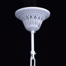 Żyrandol duży wiszący z abażurami sześcioramienny MW-LIGHT Elegance 482011006