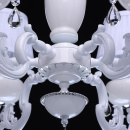 Żyrandol duży wiszący z abażurami sześcioramienny MW-LIGHT Elegance 482011006