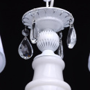 Żyrandol duży wiszący z abażurami sześcioramienny MW-LIGHT Elegance 482011006