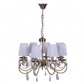 Żyrandol Dynasty na 8 żarówek 40W Candellux 38-09111