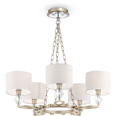 Żyrandol elegancki z dekoracyjnymi kryształami, antyczne złoto Luxe Maytoni H006PL-05G