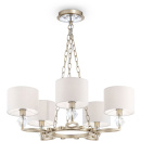 Żyrandol elegancki z dekoracyjnymi kryształami, antyczne złoto Luxe Maytoni H006PL-05G