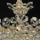 Żyrandol glamour Laura kryształowy, złoty MW-LIGHT Crystal 345011508