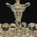 Żyrandol glamour Laura kryształowy, złoty MW-LIGHT Crystal 345011508
