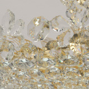 Żyrandol glamour Laura kryształowy, złoty MW-LIGHT Crystal 345011508