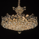 Żyrandol glamour Laura kryształowy, złoty MW-LIGHT Crystal 345011508
