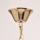 Żyrandol kaskada kryształów, złote wykończenie, Isabella MW-LIGHT Crystal 351018510