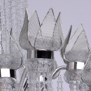 Żyrandol kryształowy Lotos w wodospadzie CHIARO LED 625010228