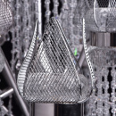 Żyrandol kryształowy Lotos w wodospadzie CHIARO LED 625010228