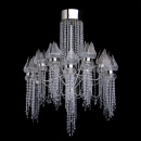 Żyrandol kryształowy Lotos w wodospadzie CHIARO LED 625010228