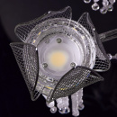 Żyrandol kryształowy Lotos w wodospadzie CHIARO LED 625010228