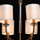 Żyrandol lampa wisząca Palermo białe abażury CHIARO Elegance 386017408