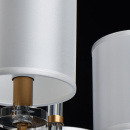 Żyrandol lampa wisząca Palermo białe abażury CHIARO Elegance 386017408