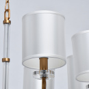 Żyrandol lampa wisząca Palermo białe abażury CHIARO Elegance 386017408