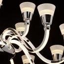 Żyrandol LED neoklasyczny, świecące ramiona RegenBogen Elegance 659010615