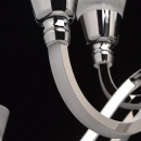 Żyrandol LED neoklasyczny, świecące ramiona RegenBogen Elegance 659010615