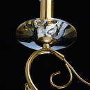 Żyrandol mosiężny z szampańskimi kryształami Selena MW-LIGHT Crystal 482016305