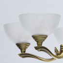 Żyrandol mosiężny ze szklanymi kloszami Aphrodite MW-LIGHT Classic 317014808