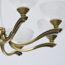 Żyrandol mosiężny ze szklanymi kloszami Aphrodite MW-LIGHT Classic 317014808